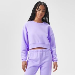 FLORENCE By Mills Cozy Crush Cropped Martinique Sweatshirt